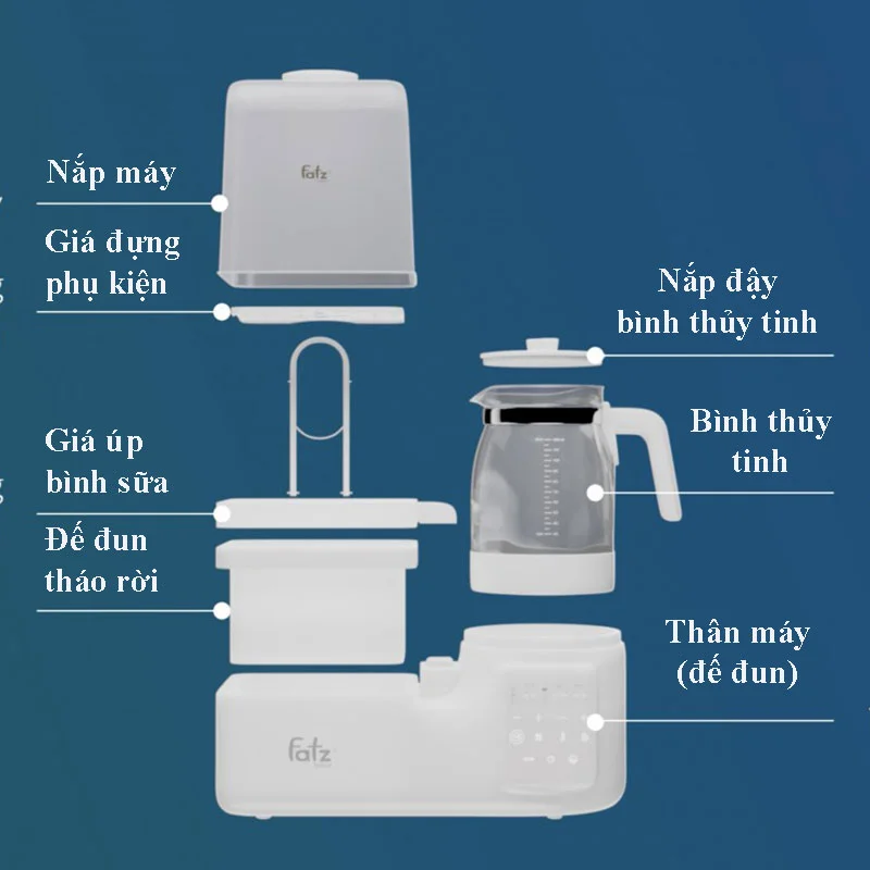 Máy tiệt trùng sấy khô đa năng Fatz Baby Multimax 3 FB9322SJ