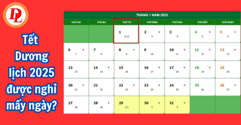Tết Dương lịch 2025 được nghỉ mấy ngày?