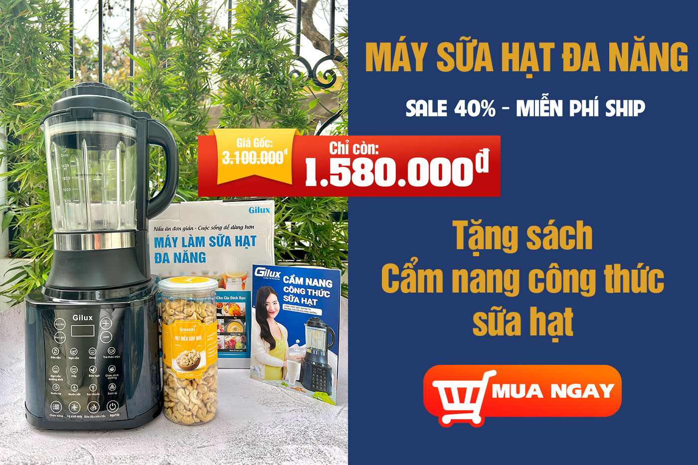 Cách nấu sữa đậu xanh bằng máy làm sữa hạt đơn giản tại nhà