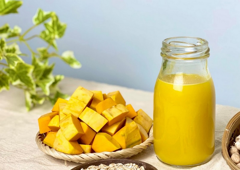 3 công thức sữa bí đỏ hạt điều giàu dinh dưỡng cho gia đình