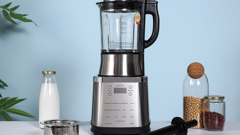 Review máy làm sữa hạt Unie V8S để làm sữa ngô và sữa đậu nành