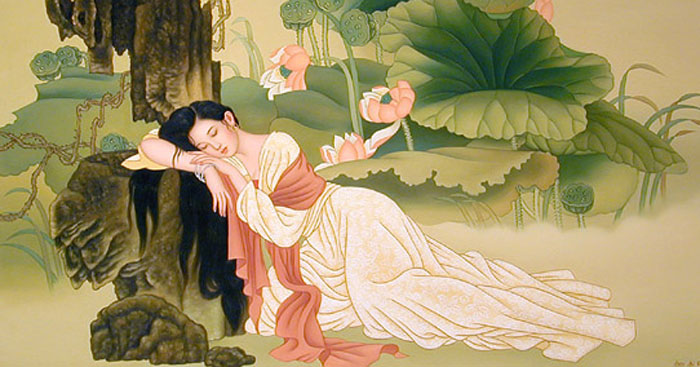 Văn mẫu lớp 11: Phân tích hai câu luận và hai câu kết bài thơ Tự tình 2 (Dàn ý + 4 mẫu) Tự tình 2 của Hồ Xuân Hương