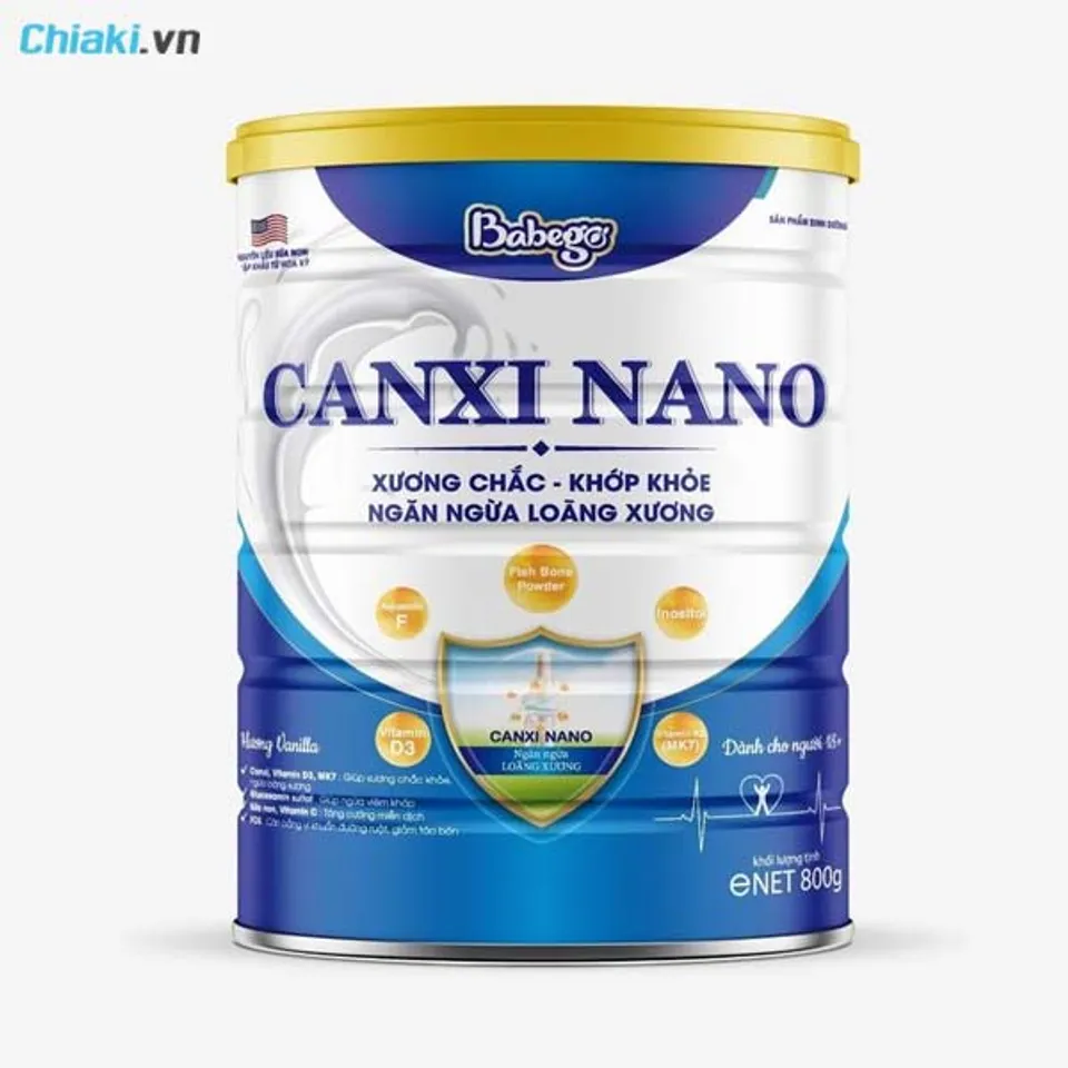 TOP 9 canxi nano dành cho người lớn dễ hấp thu hiệu quả tốt