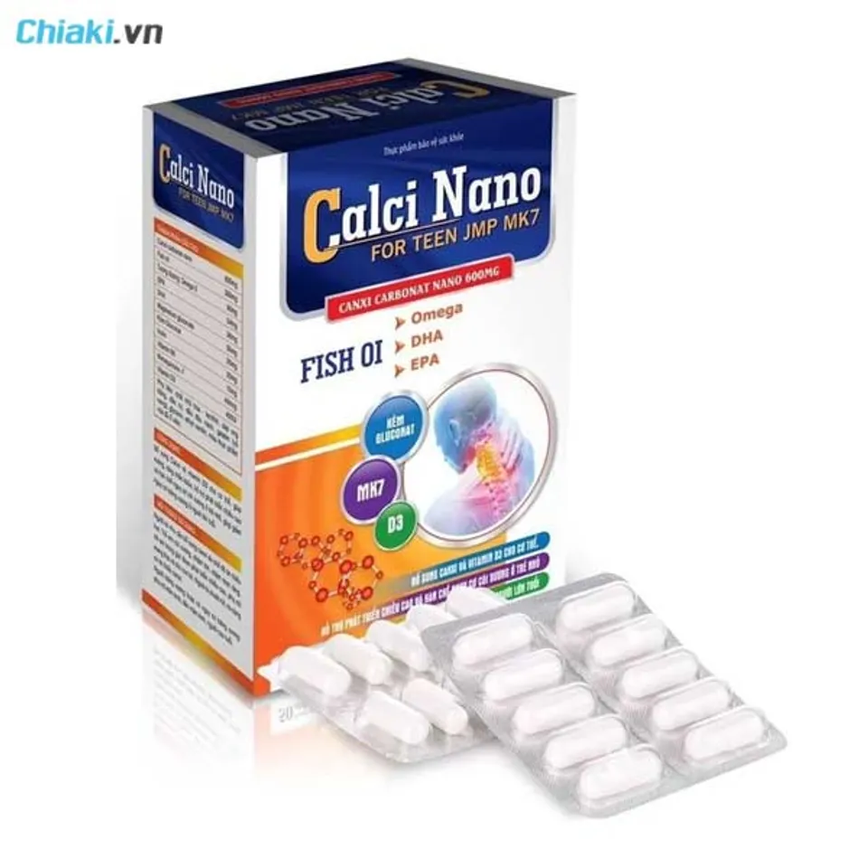 TOP 9 canxi nano dành cho người lớn dễ hấp thu hiệu quả tốt