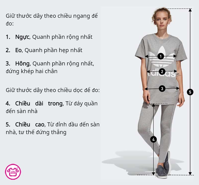Bảng size áo thun nam nữ chuẩn với dáng người Việt Nam