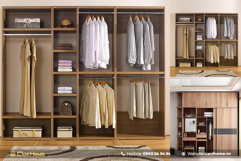 35+ mẫu tủ quần áo thông minh, hiện đại giúp tiết kiệm diện tích