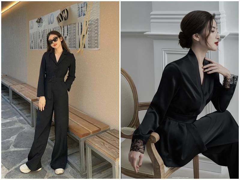 20+ mẫu áo sơ mi đen nữ cá tính cao cấp thịnh nhất 2023