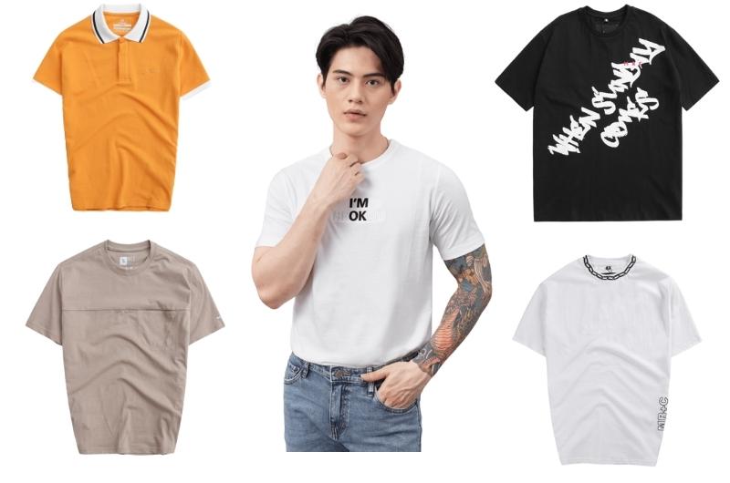 Top 9 mẫu áo phông nam đẹp nhất hiện nay