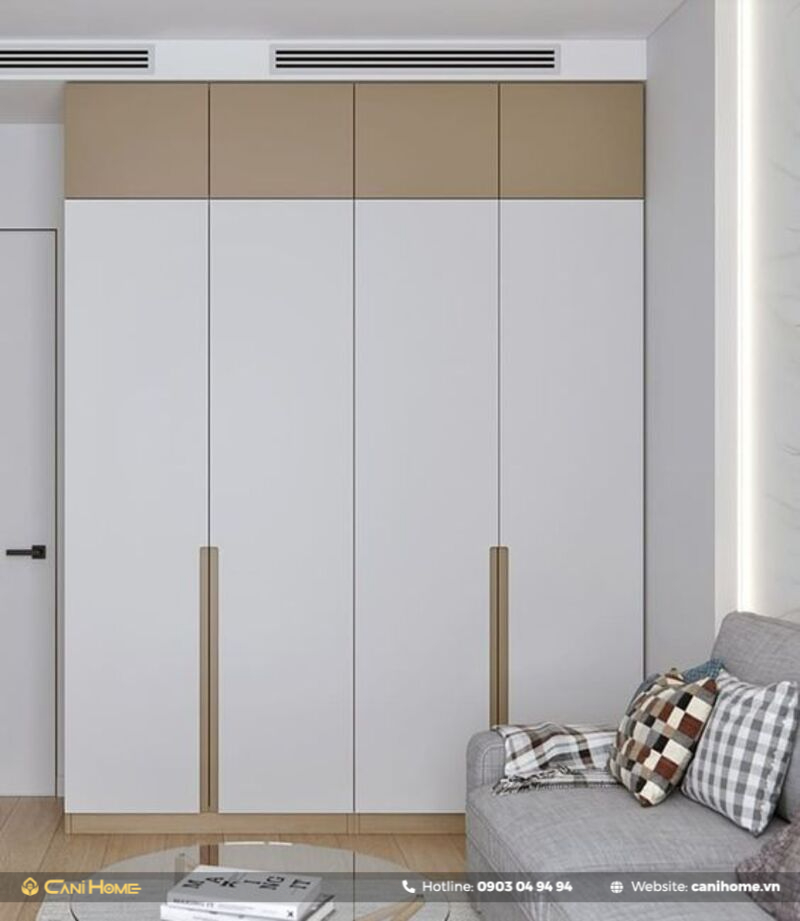 35+ mẫu tủ quần áo thông minh, hiện đại giúp tiết kiệm diện tích