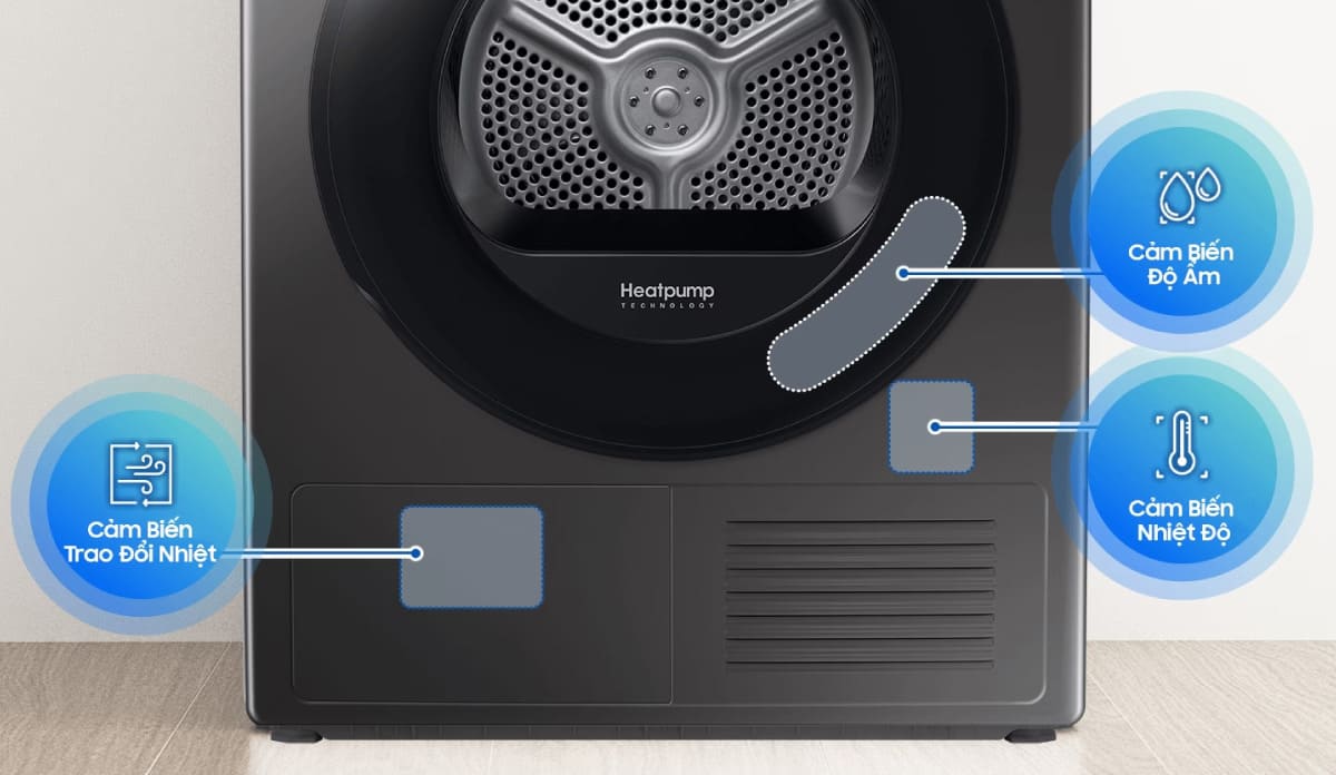 Máy sấy Samsung giá rẻ, chính hãng, trả góp 0%, giao hàng nhanh