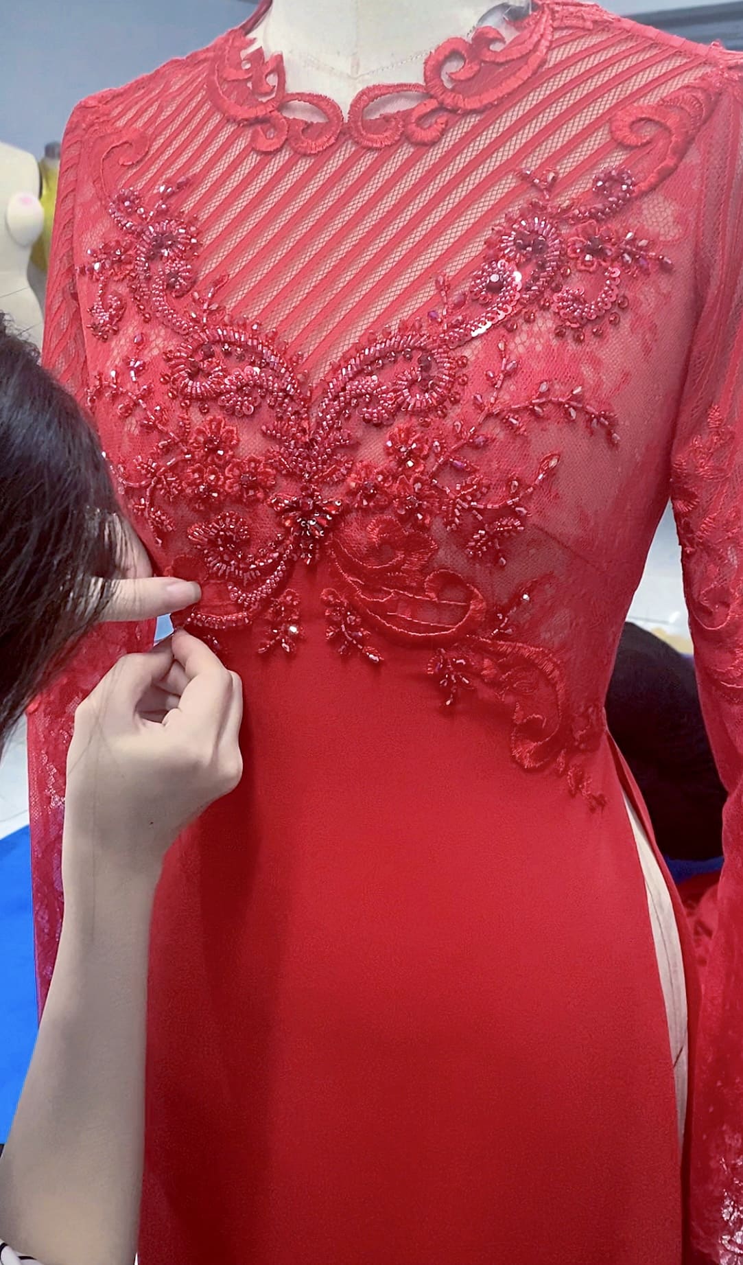 #99 mẫu áo dài bà sui sang trọng 2025 | LAHAVA