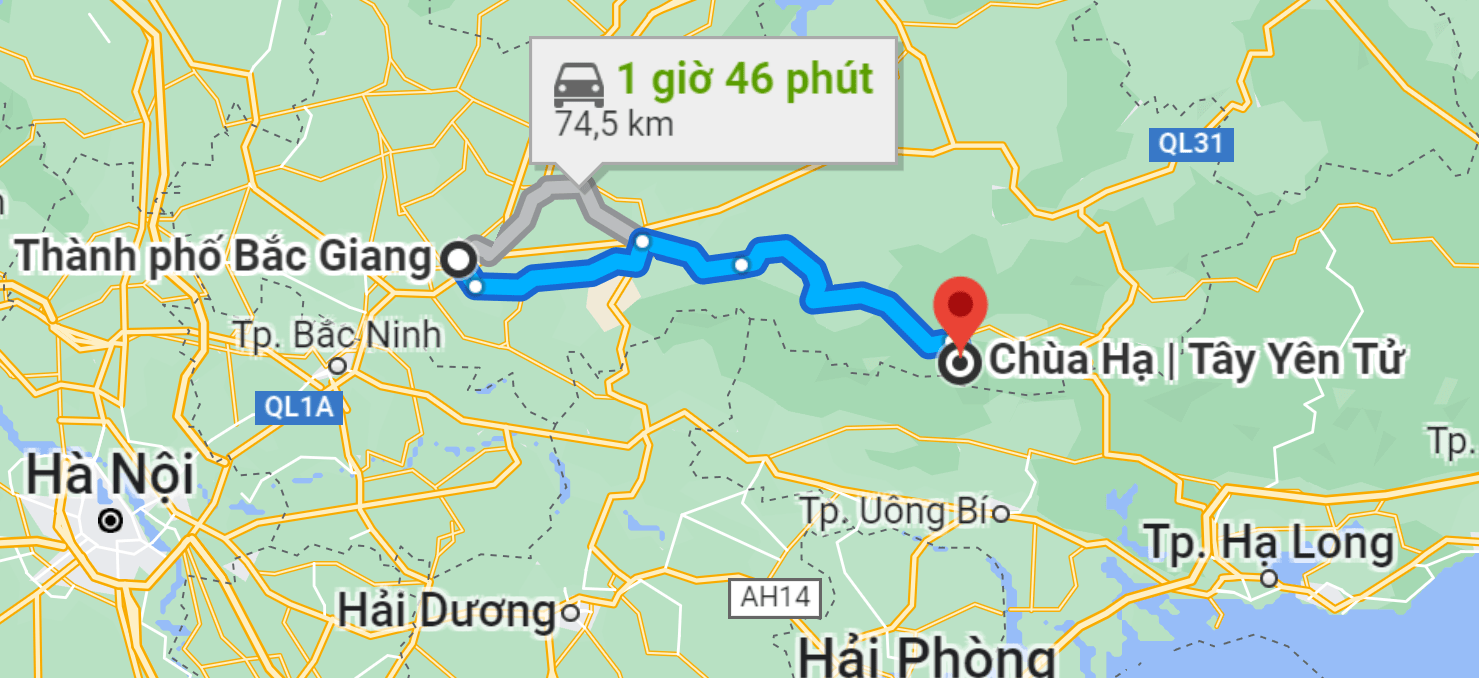 Tây Yên Tử: Vùng đất linh thiêng mang vẻ đẹp hùng vĩ tại tỉnh Bắc Giang