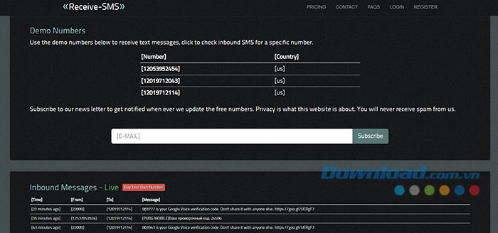 TOP trang web cung cấp số điện thoại ảo miễn phí giống SMSPool