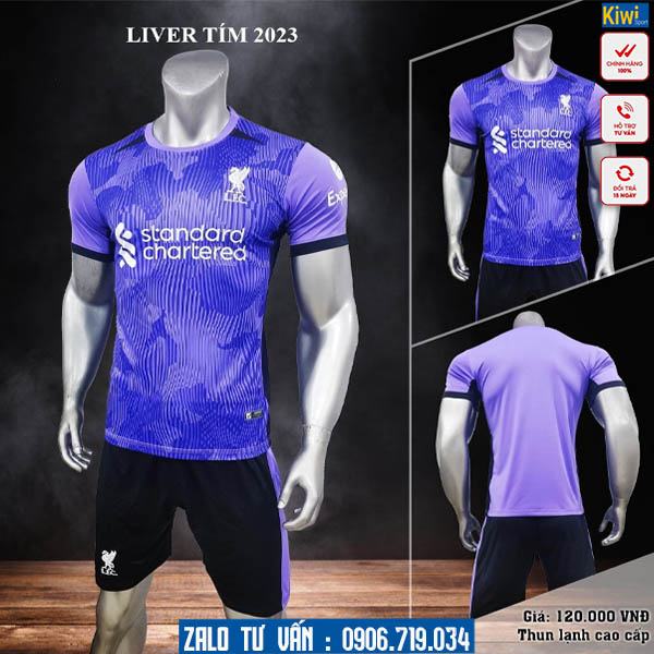 Áo Liverpool - áo đá bóng Liver 2024 mới nhất KiwiSport