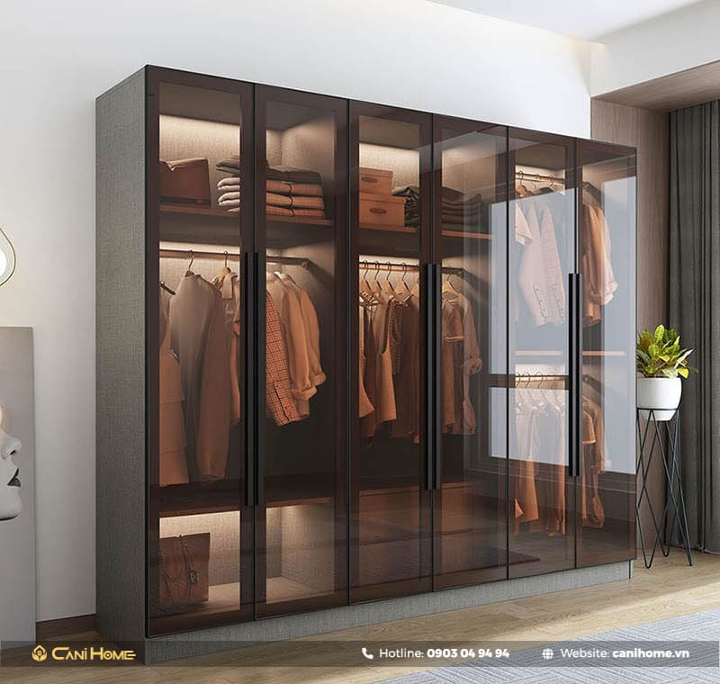 35+ mẫu tủ quần áo thông minh, hiện đại giúp tiết kiệm diện tích