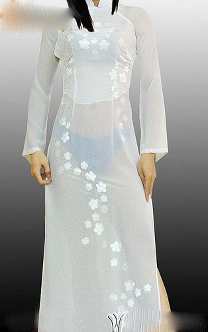 30 mẫu áo dài phi bóng lộ mu show hàng to hot nhất