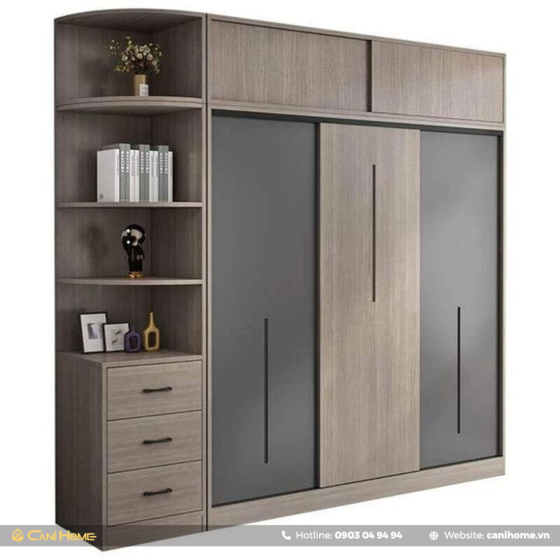 35+ mẫu tủ quần áo thông minh, hiện đại giúp tiết kiệm diện tích