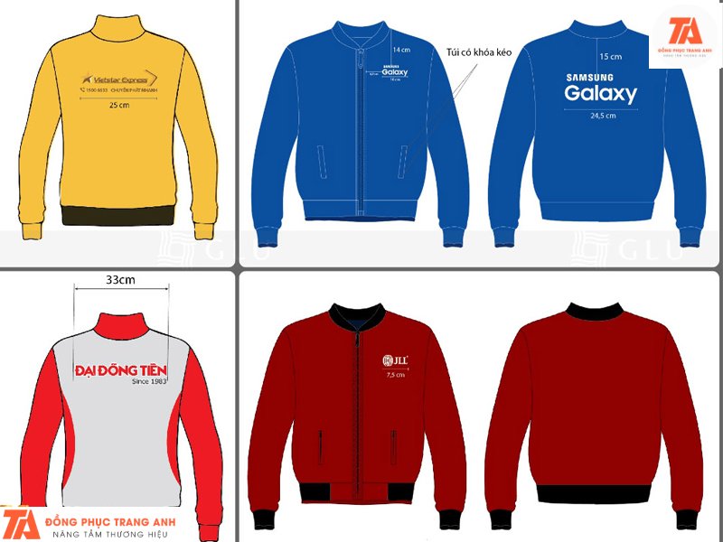 Xưởng May Áo Khoác (ÁO GIÓ) Đồng Phục Giá Rẻ Theo Yêu Cầu