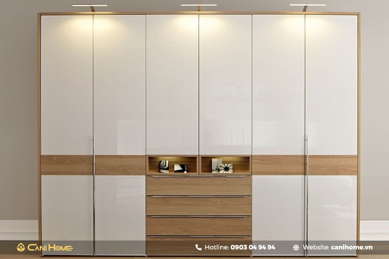 35+ mẫu tủ quần áo thông minh, hiện đại giúp tiết kiệm diện tích