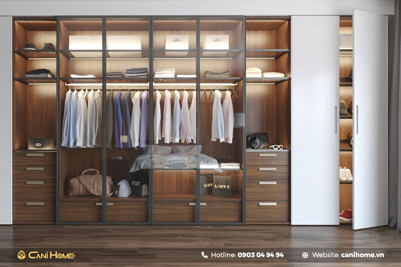 35+ mẫu tủ quần áo thông minh, hiện đại giúp tiết kiệm diện tích