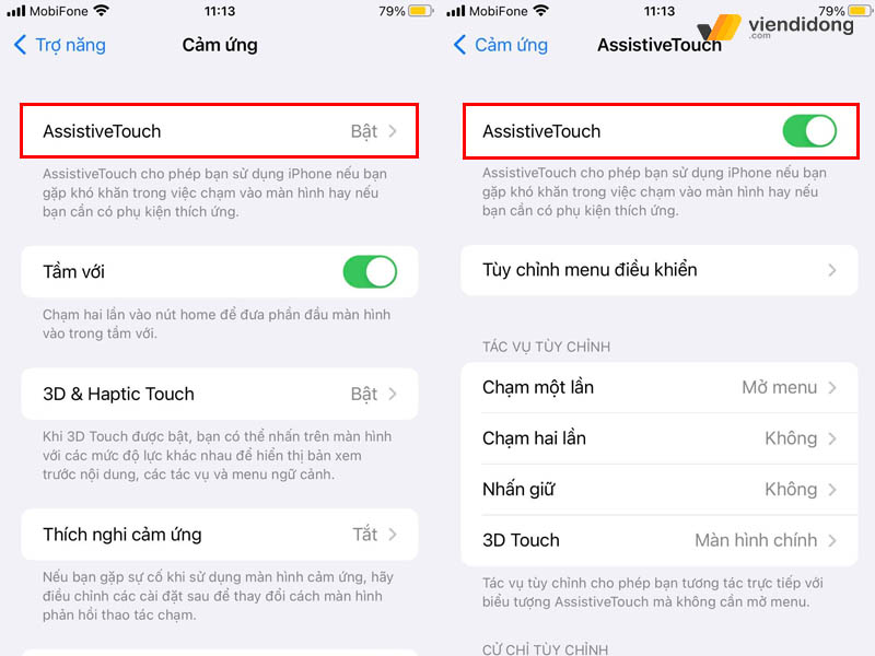 Hướng dẫn cách bật và tắt nút Home ảo trên điện thoại iPhone, Android từ A-Z