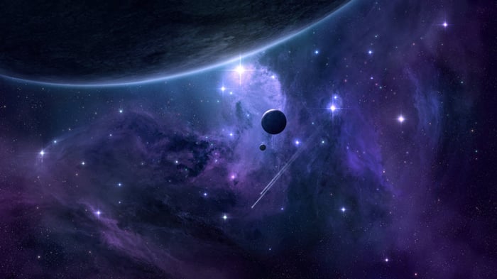 Bộ sưu tập hình nền vũ trụ màu đen đáng yêu và lôi cuốn