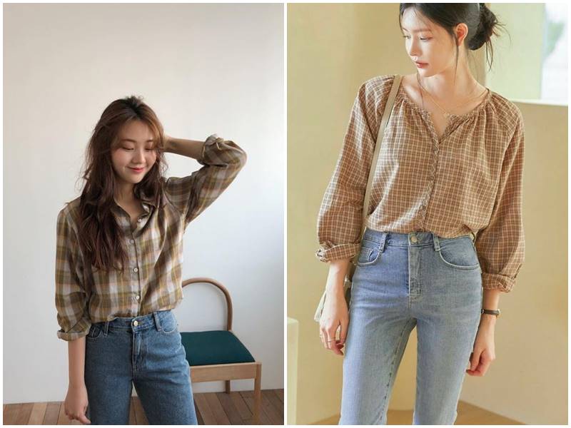 30+ Áo sơ mi nữ kiểu Hàn Quốc siêu xinh, sành điệu giá tốt