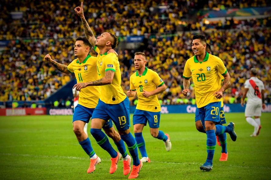 Áo đội tuyển Brazil vàng Copa America 2024