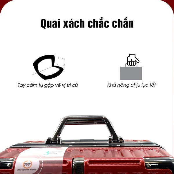 Vali xách tay lên máy bay được xách tay bao nhiêu kg?