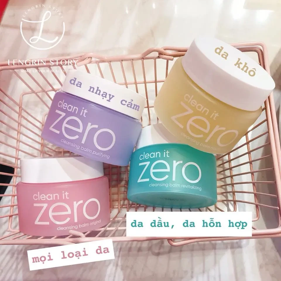 BANILA CO CLEAN IT ZERO CLEANSING BALM PURIFYING #PURPLE