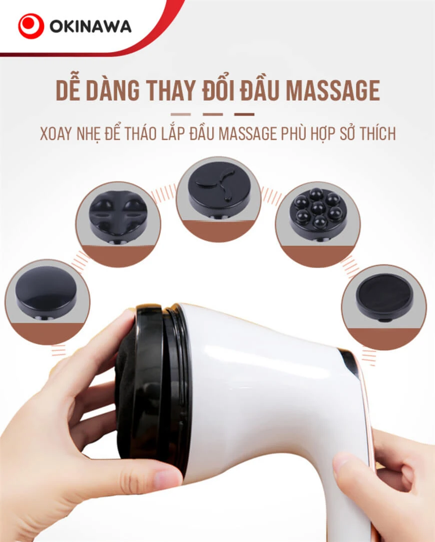 Máy massage rung cầm tay Okinawa OS-52