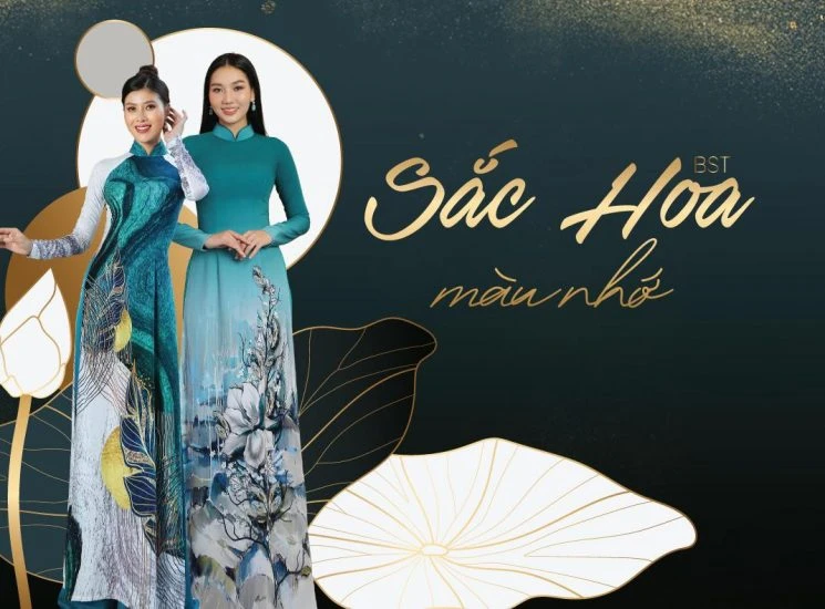 Đặc sắc áo dài hoa sen trong văn hóa Việt Nam