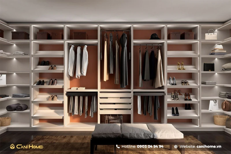 Tủ quần áo treo tường tiết kiệm không gian sống