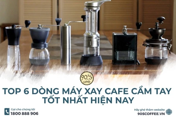 Máy xay cafe cầm tay tiện lợi cho mọi không gian
