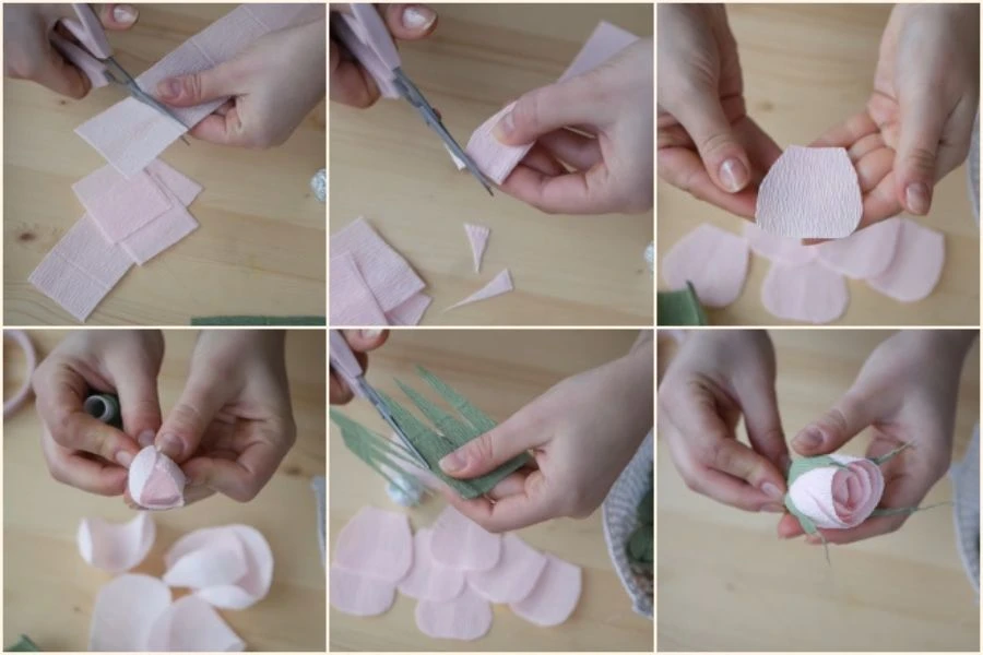 Tổng Hợp 5 Cách Làm Hoa Hồng Bằng Giấy Đơn Giản Để Làm Quà Tặng