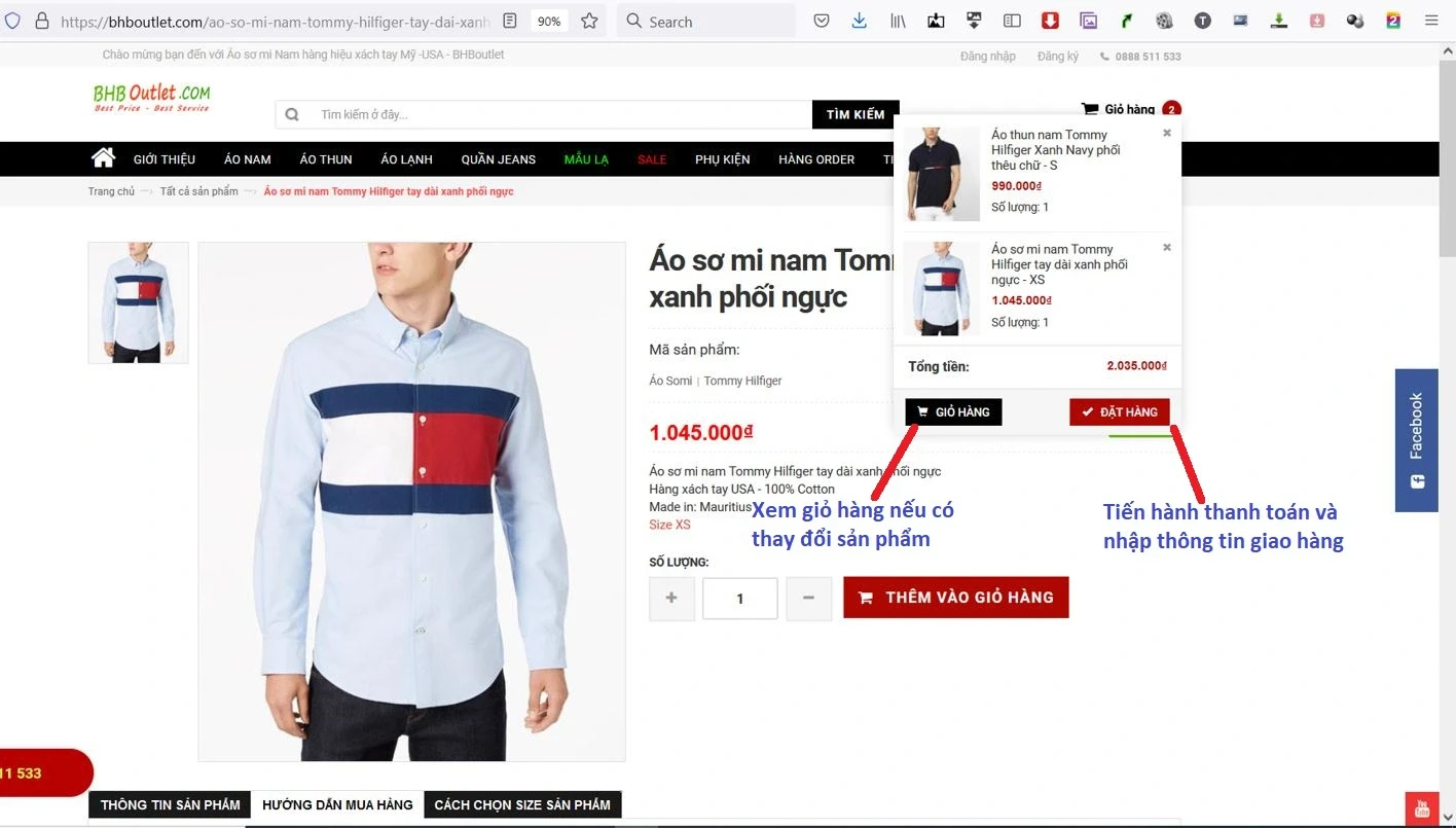 Khám Phá Nón Hiệu Xách Tay Tại BHBoutlet