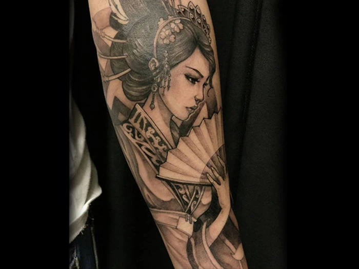 Khám Phá Hình Xăm Cánh Tay Nhật Cổ Đầy Nghệ Thuật