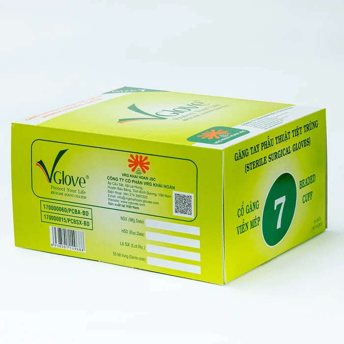 Găng tay cao su y tế tiêu chuẩn chất lượng cao