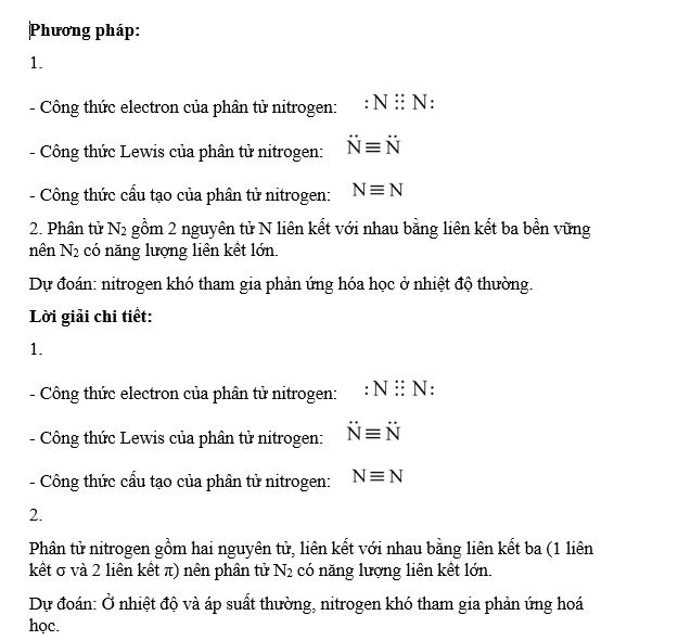 Xác định hợp chất nitrogen quan trọng trong nghiên cứu