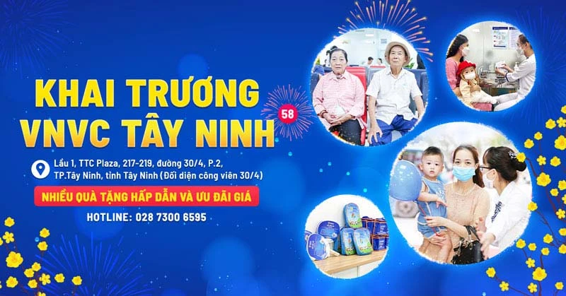 VNVC Tây Ninh: Giải pháp tiêm chủng tiện lợi cho gia đình