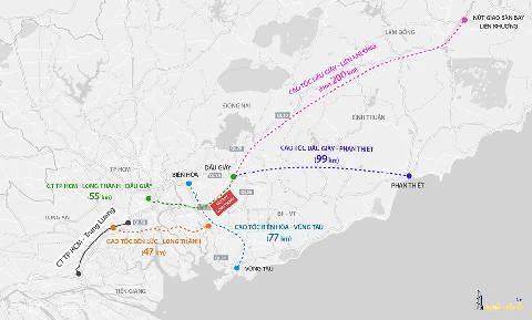 Quy hoạch chi tiết đường cao tốc Biên Hòa - Vũng Tàu