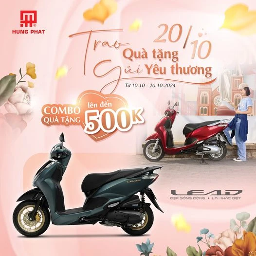 Top 3 mẫu xe máy Honda dành cho chị em phụ nữ nhân ngày 20/10 - Thanh lịch, tiện nghi và tiết kiệm nhiên liệu