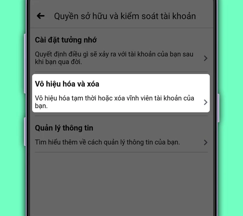 Cách vô hiệu hóa và xóa tài khoản Facebook nhanh chóng, đơn giản nhất