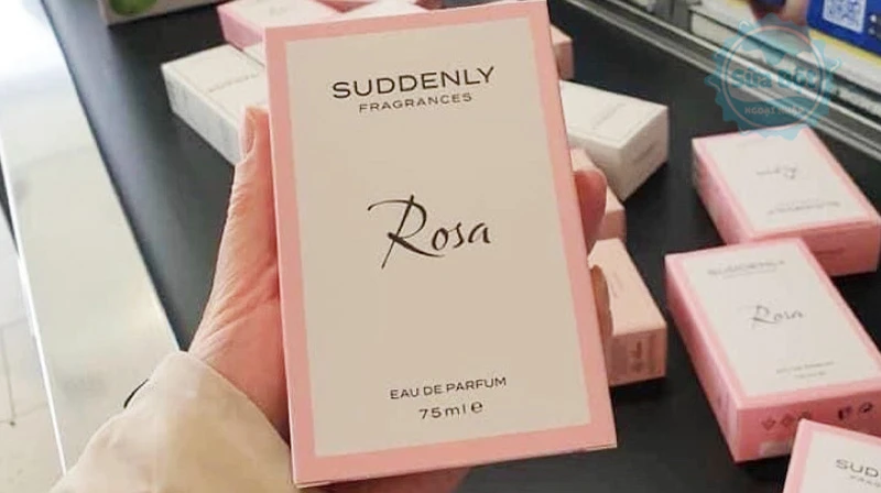 Nước hoa Suddenly Fragrances Rosa Eau De Parfum Pháp 75ml