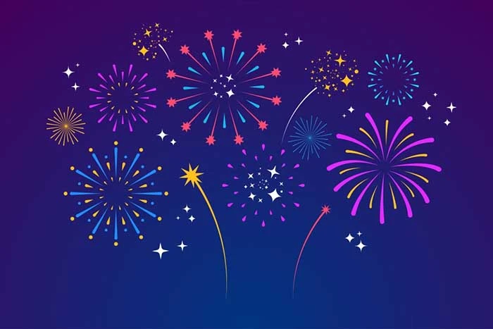 Pháo hoa vector: tải 300+ mẫu pháo hoa PNG, Vector, PSD 2022 miễn phí
