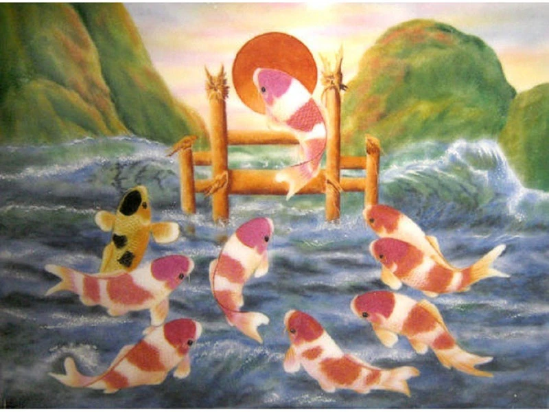 Năm Thìn kể chuyện cá chép hóa rồng