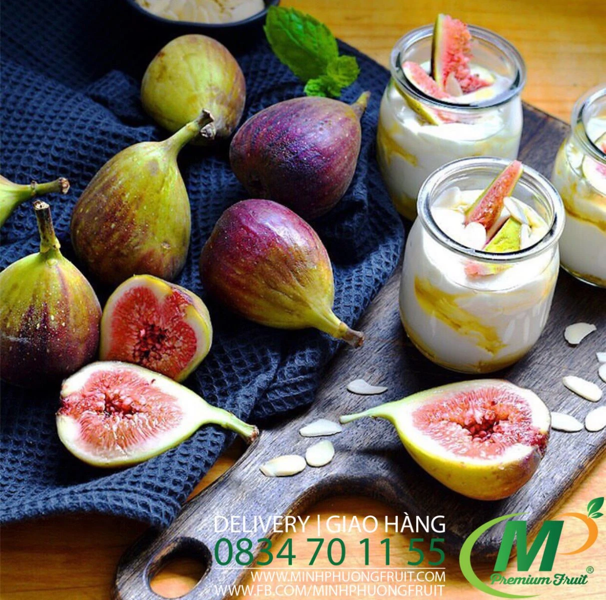 #1 Trái Sung Mỹ - Trái Vả Tây | Hộp 500g