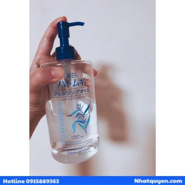 Dầu tẩy trang Hatomugi Nhật Bản 500ml