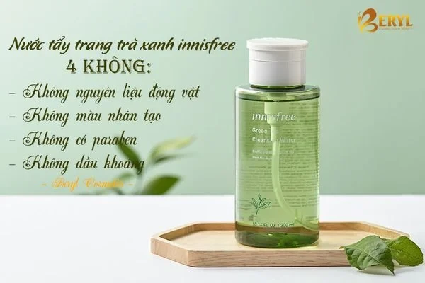 Nước Tẩy Trang Trà Xanh Innisfree Green Tea Cleansing Water 300ml