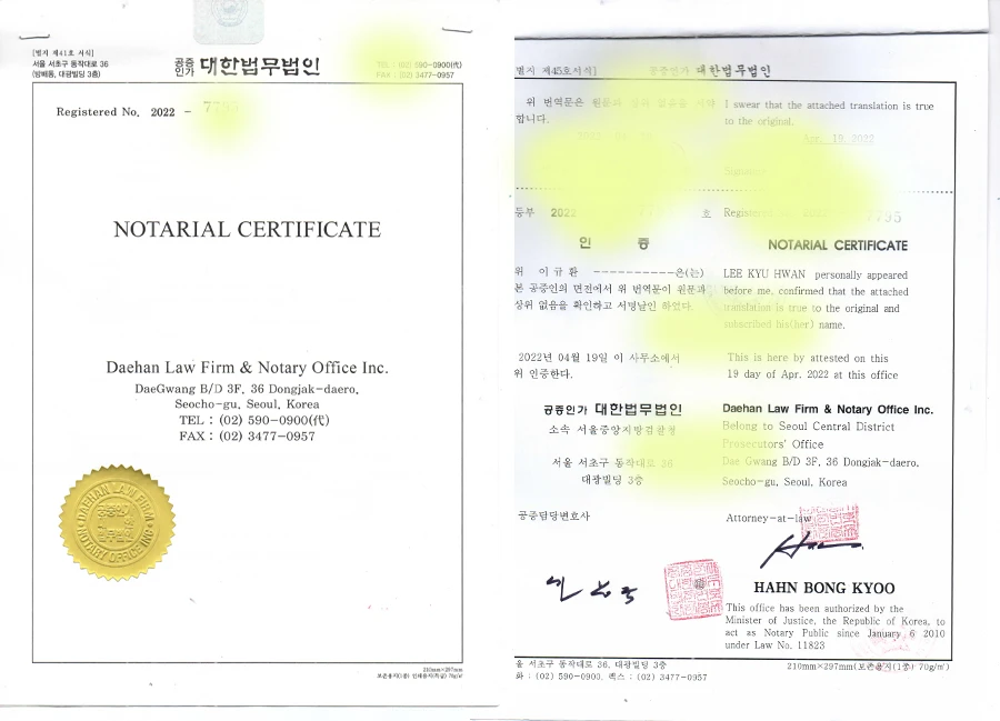 Hợp pháp hóa lãnh sự - Dịch Thuật Hợp Pháp Hóa Hàn Quốc